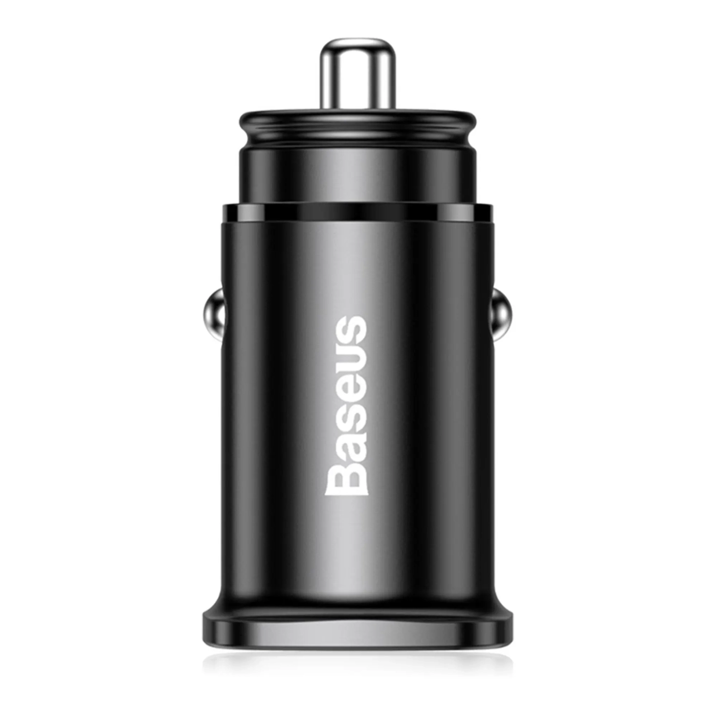Купить Автомобильное зарядное устройство Baseus Circular Plastic A+C 30W Black - фото 2