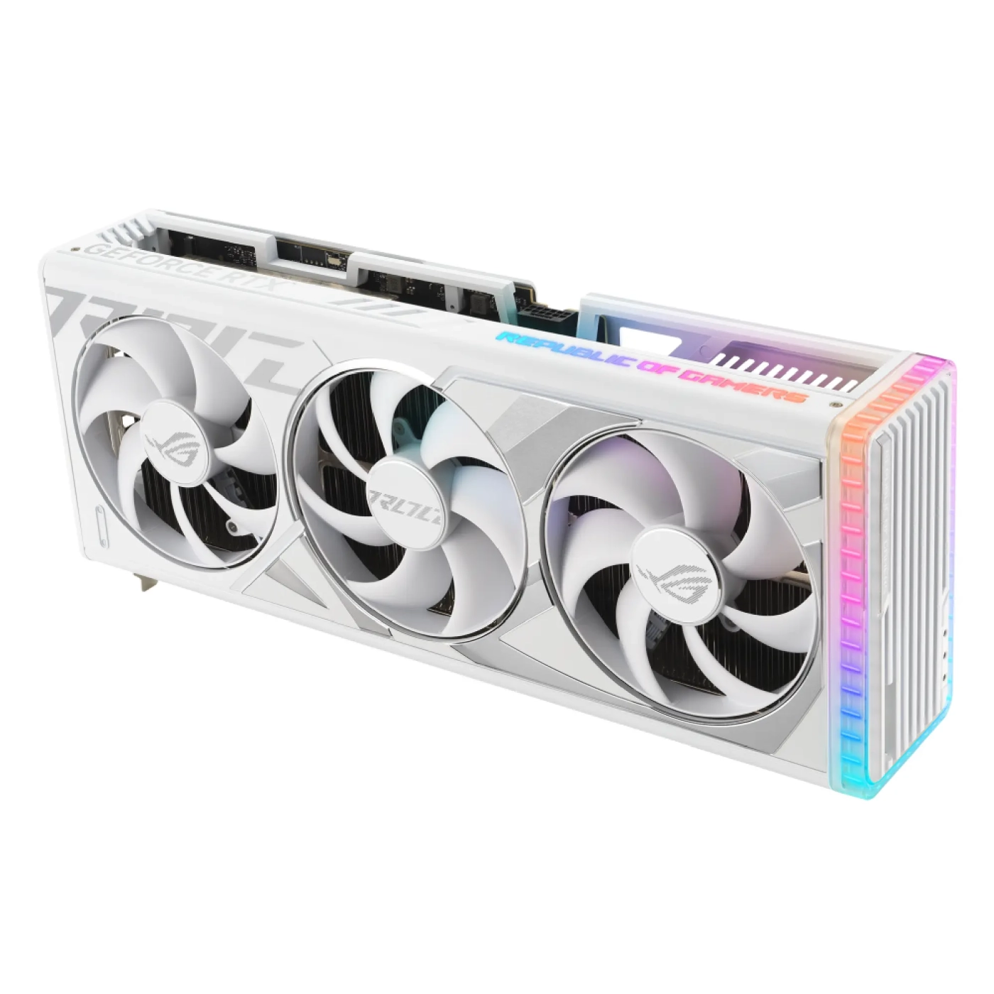 Купити Відеокарта ASUS ROG Strix GeForce RTX 4080 16GB GDDR6X White Edition (ROG-STRIX-RTX4080-16G-WHITE) - фото 5