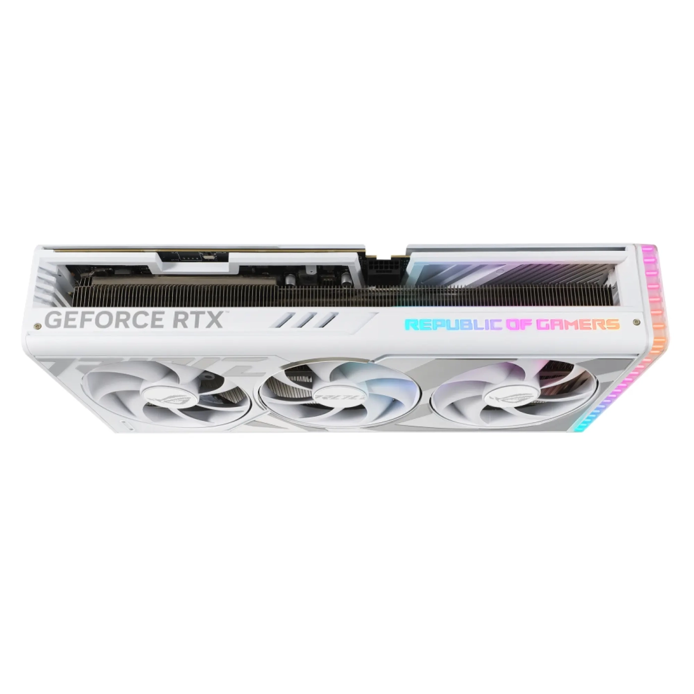 Купити Відеокарта ASUS ROG Strix GeForce RTX 4080 16GB GDDR6X White Edition (ROG-STRIX-RTX4080-16G-WHITE) - фото 6