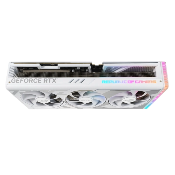 Купити Відеокарта ASUS ROG Strix GeForce RTX 4080 16GB GDDR6X White Edition (ROG-STRIX-RTX4080-16G-WHITE) - фото 6