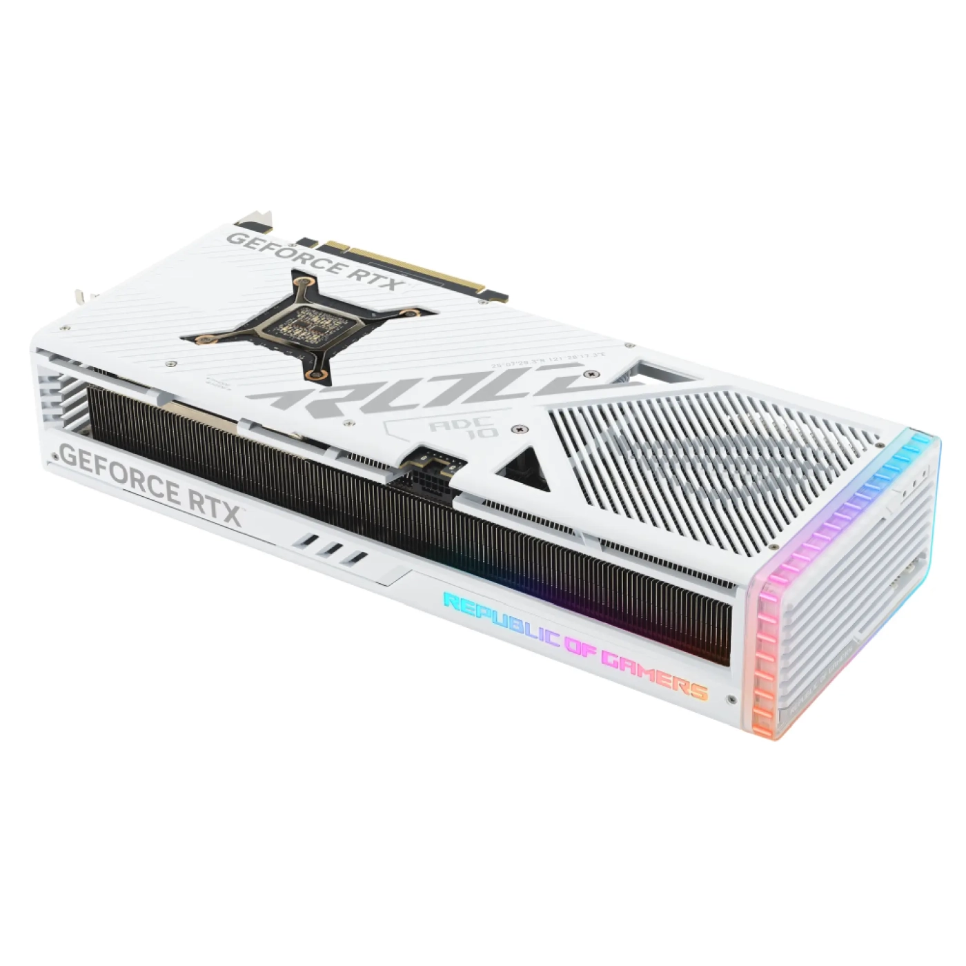 Купити Відеокарта ASUS ROG Strix GeForce RTX 4080 16GB GDDR6X White Edition (ROG-STRIX-RTX4080-16G-WHITE) - фото 8