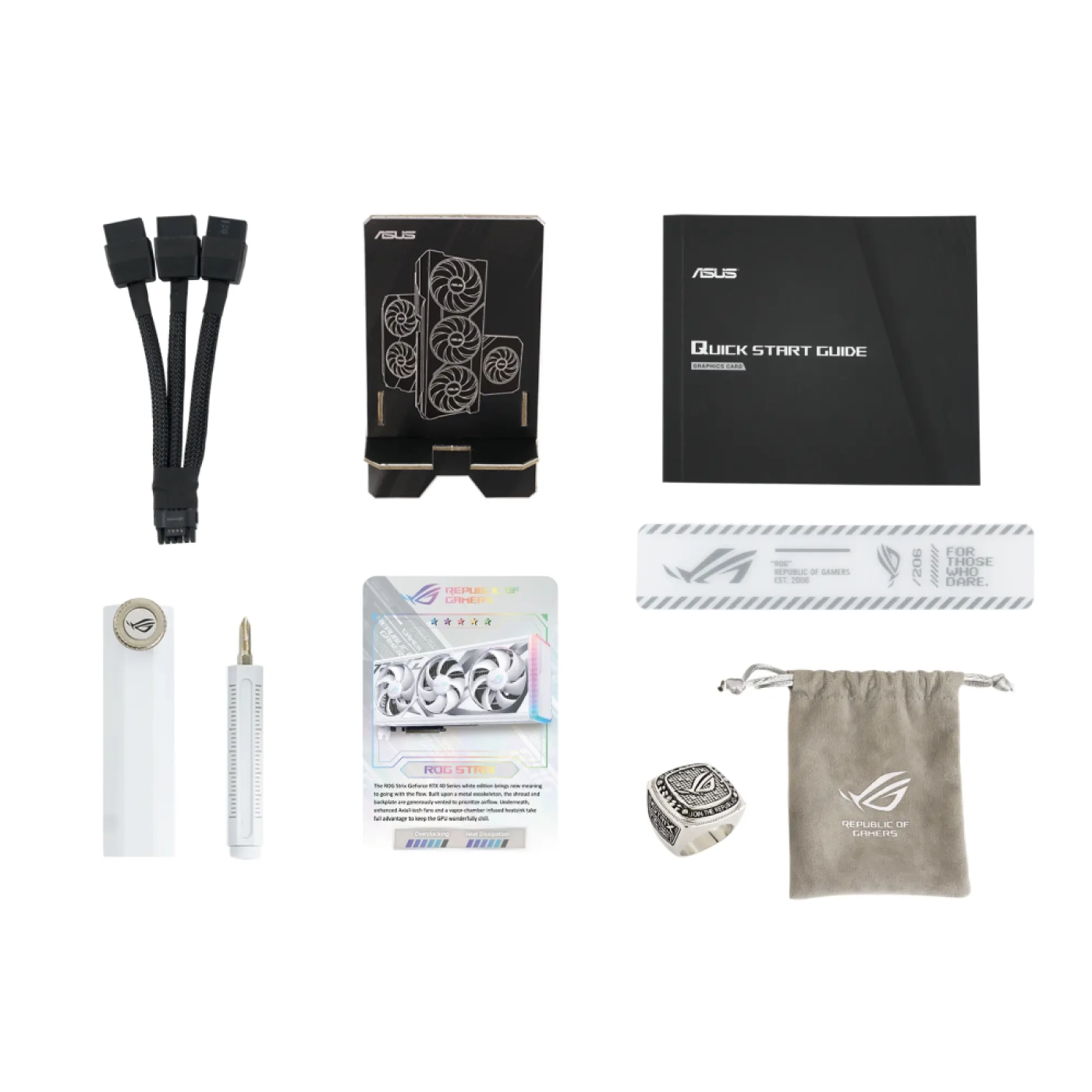 Купити Відеокарта ASUS ROG Strix GeForce RTX 4080 16GB GDDR6X White Edition (ROG-STRIX-RTX4080-16G-WHITE) - фото 13