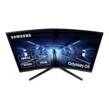 Купить Монитор 27" Samsung Odyssey G5 LC27G55T 2xHDMI DP VA QHD 144Hz 1ms CURVED Black (LC27G55TQWIXCI) - фото 6