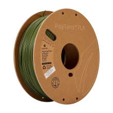 Купити PolyTerra PLA Filament (пластик) для 3D принтера Polymaker 1кг, 1.75мм, армійський темно-зелений - фото 1