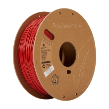 Купить PolyTerra PLA Filament (пластик) для 3D принтера Polymaker 1кг, 1.75мм, армейский красный - фото 1