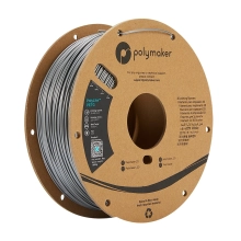 Купить PolyLite PETG Filament (пластик) для 3D принтера Polymaker 1кг, 1.75мм, серебряный - фото 1