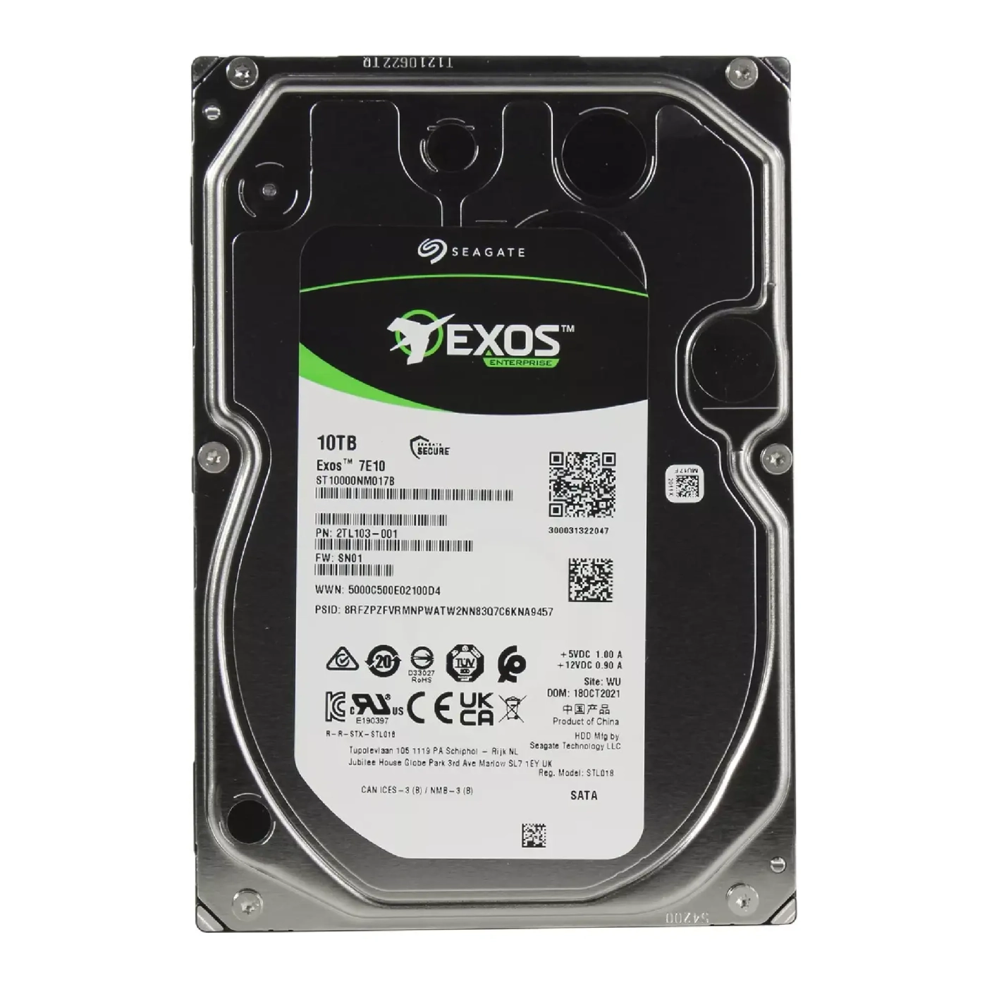 Купить Жесткий диск 3.5" 10TB Seagate Exos 7E10 512E (ST10000NM017B) - фото 1