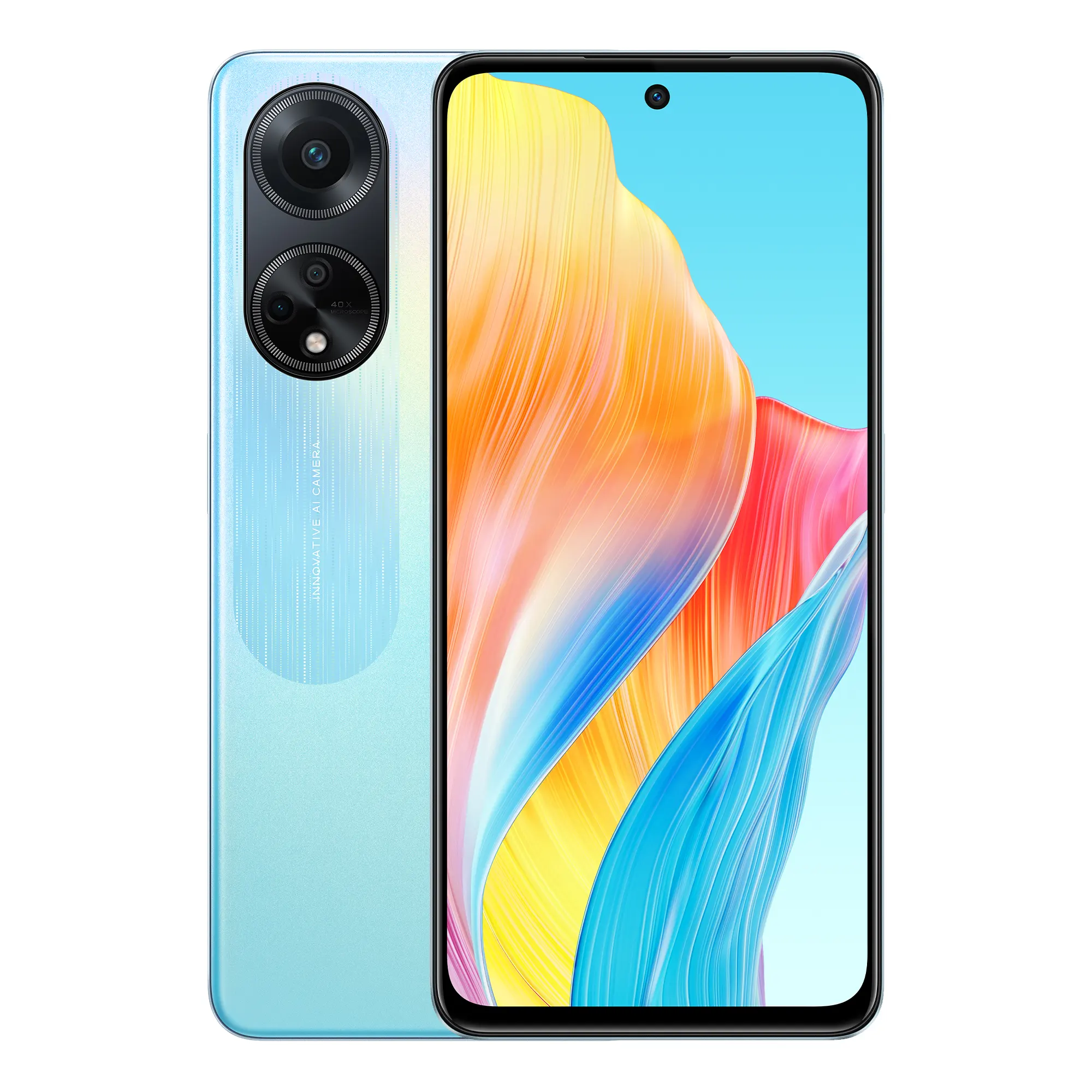 Купити Cмартфон Oppo A98 8/256GB Dreamy Blue (CPH2529 A98 8/256GB Dreamy Blue) - фото 1