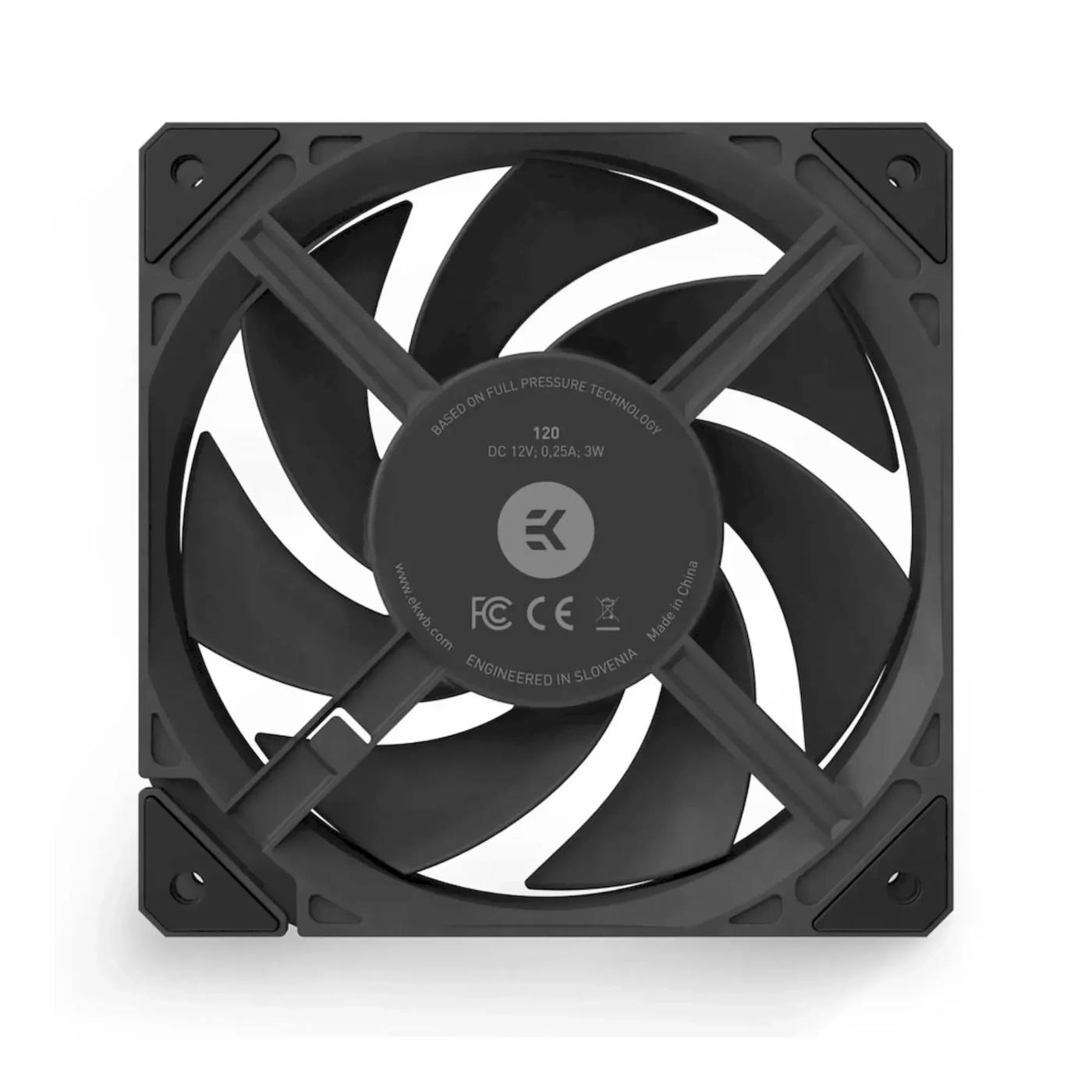 Купити Вентилятор EKWB EK-Loop Fan FPT 120 - Black 550-2300rpm (3831109900000) - фото 4