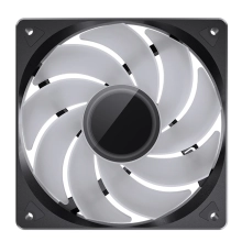 Купить Вентилятор JONSBO SL-120BR Black RGB (120mm 600-1500RPM 32dB 4pin+LED 3pin (SL-120BR Black) - фото 8