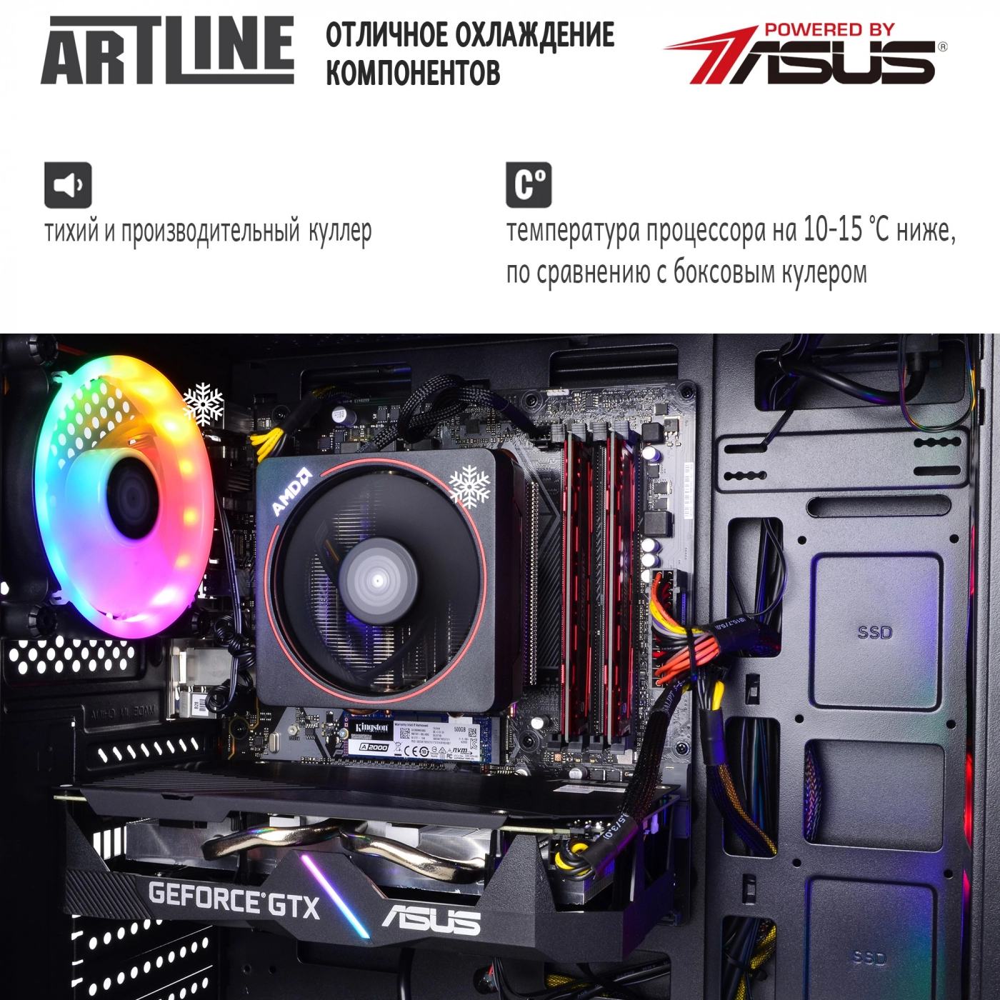 Купити Комп'ютер ARTLINE Gaming X66v15 - фото 7
