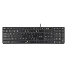 Купити Комплект клавіатура та мишка Genius C-126 SlimStar USB Black Ukr (31330007407) - фото 3