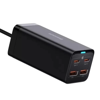 Купити Зарядний пристрій Baseus GaN3 Pro Desktop Fast Charger 2U/2C 100W EU Black - фото 1