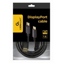 Купити Кабель Cablexpert CC-DP2-6 v1.2 DisplayPort цифровий інтерфейс, 1.8 м - фото 3