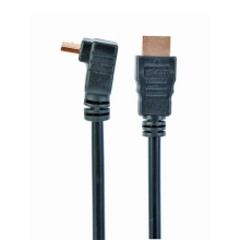 Купить Кабель Cablexpert CC-HDMI490-6, HDMI, вилка/вилка 90градусов, с позолоченными контактами, 1.8 м - фото 1