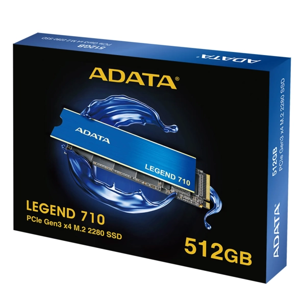 Купити SSD ADATA LEGEND 710 512GB M.2 NVMe 2280 PCI Express 3.0 x4 (ALEG-710-512GCS) - фото 7