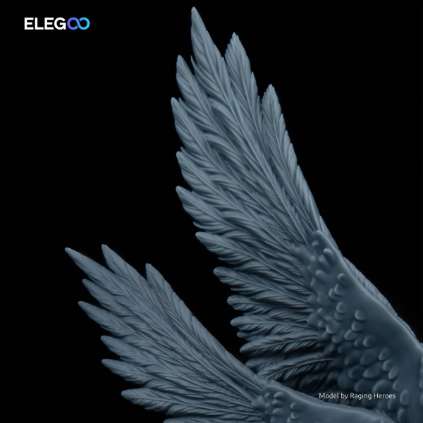 Купить Фотополимерная смола ELEGOO Standard Resin 8K 1кг, серая (50.103.0124) - фото 5