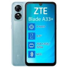 Купить Смартфон ZTE Blade A33 Plus 2/32GB Blue - фото 1