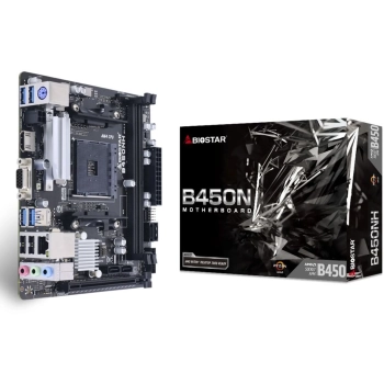 Купити Материнськa плата BIOSTAR B450NH (AMD B450, Socket AM4, MiniITX,GbE LAN Dual) - фото 5
