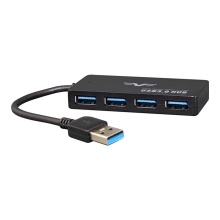 Купить Концентратор Frime 4хUSB3.0 Black (FH-30510) - фото 1