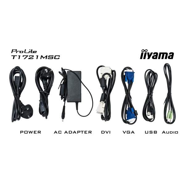 Купить Монитор сенсорный 17" Iiyama проекционно-емкостная технология T1721MSC-B1 - фото 14