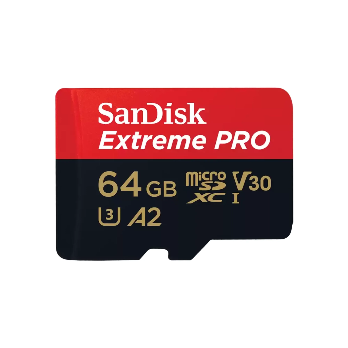 Купить Карта памяти SanDisk microSD 64GB C10 UHS-I U3 R200/W90MB/s Extreme Pro V30 SD (SDSQXCU-064G-GN6MA) - фото 1