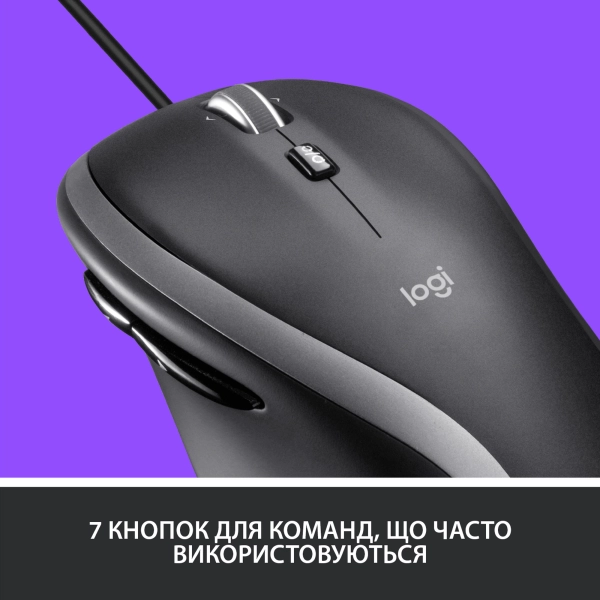 Купити Миша Logitech Advanced Corded Mouse M500s - BLACK - USB - фото 4