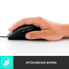 Купити Миша Logitech Advanced Corded Mouse M500s - BLACK - USB - фото 3