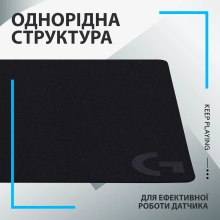 Купити Ігрова поверхня Logitech G240 Gaming Mouse Pad (943-000784) - фото 3