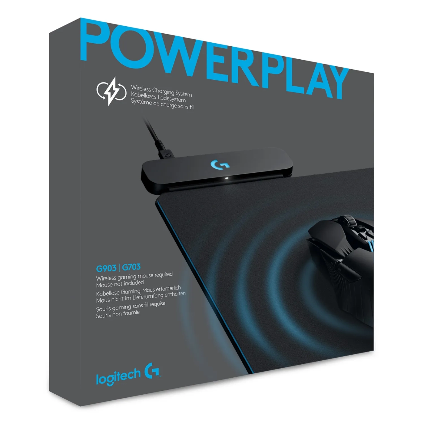Купити Ігрова поверхня Logitech G Power Play Wireless Charging System (943-000110) - фото 8