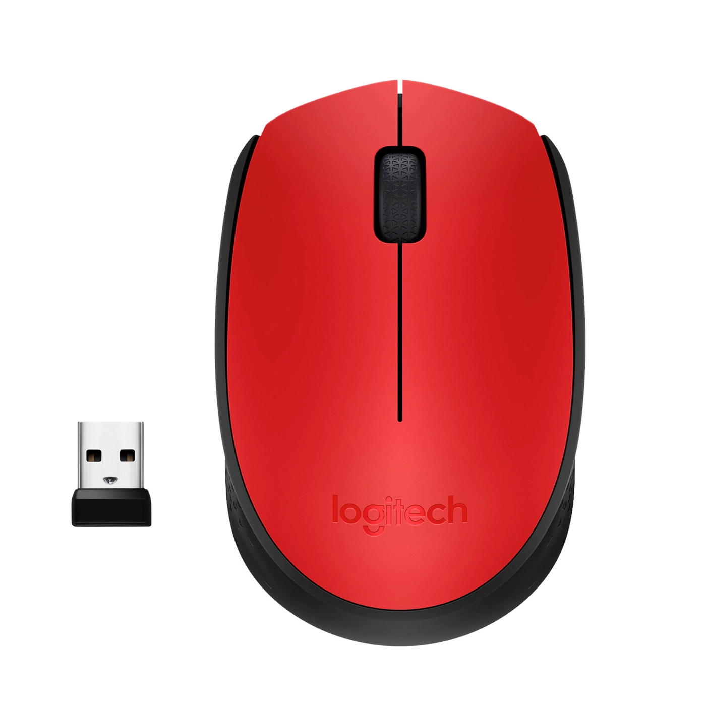 Купить Мышь Logitech Wireless Mouse M171 red (910-004641) - фото 1