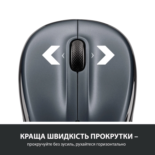 Купити Миша Logitech Wireless Mouse M325s dark-silver 2.4GHZ (910-006812) - фото 3