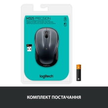 Купити Миша Logitech Wireless Mouse M325s dark-silver 2.4GHZ (910-006812) - фото 9