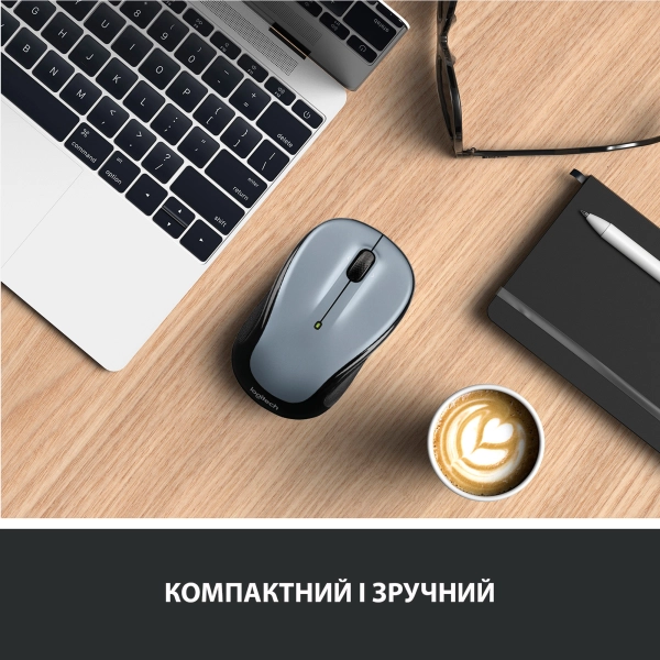Купити Миша Logitech Wireless Mouse M325s light-silver 2.4GHZ (910-006813) - фото 2