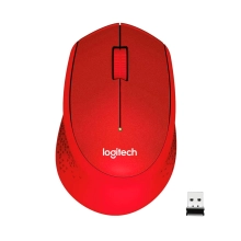 Купити Миша Logitech Wireless Mouse M330 Silent Plus red (910-004911) - фото 1