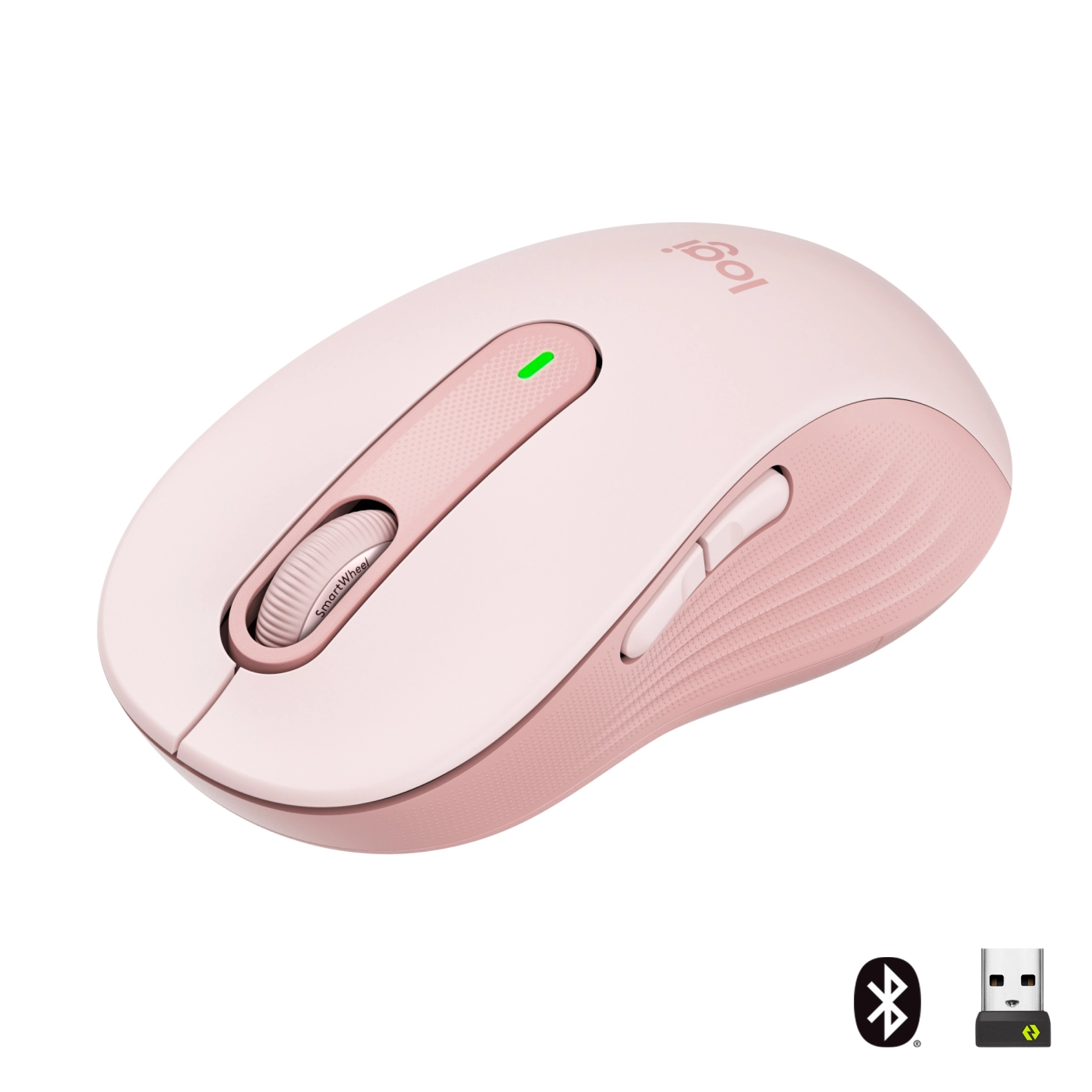Купить Мышь Logitech Signature M650 Wireless Mouse rose BT (910-006254) - фото 1