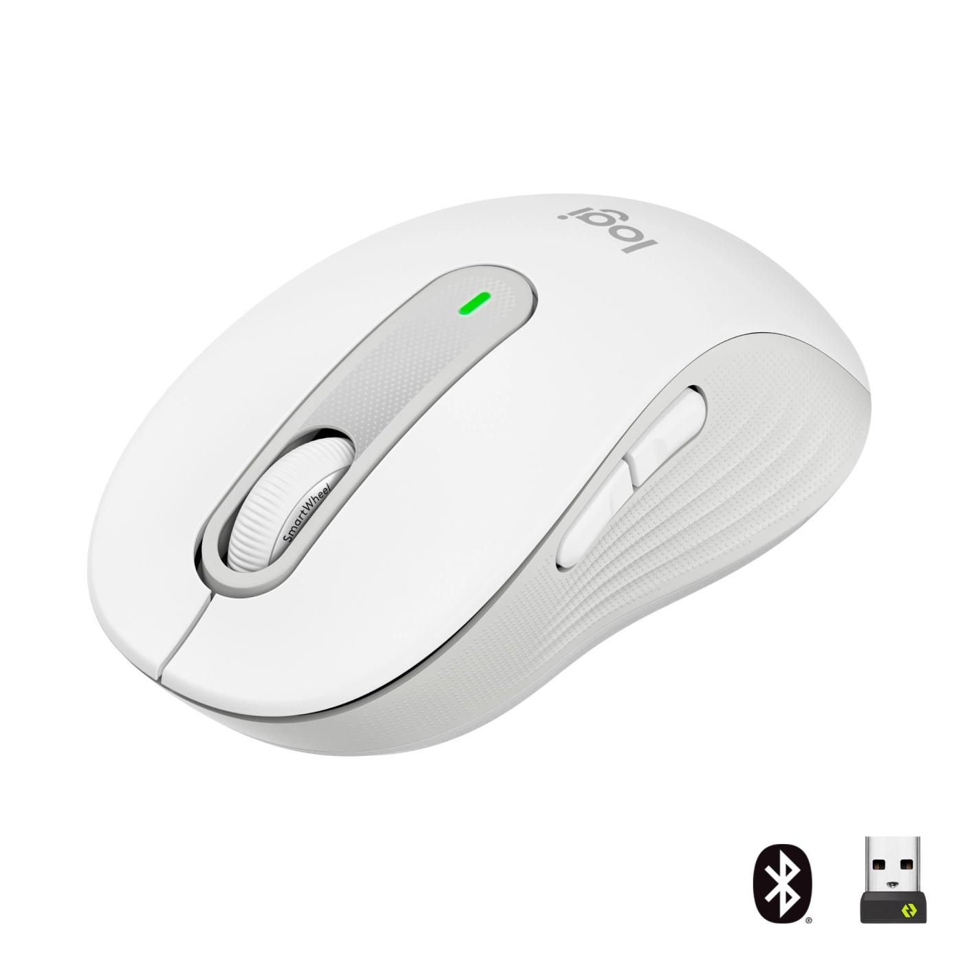 Купить Мышь Logitech Signature M650 Wireless Mouse off-white BT (910-006255) - фото 1