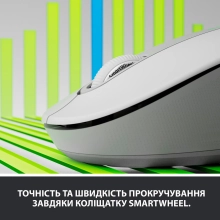 Купити Миша Logitech Signature M650 Wireless Mouse off-white BT (910-006255) - фото 2