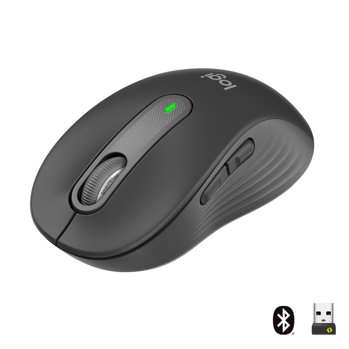 Купить Мышь Logitech Signature M650 L Wireless Mouse graphite BT (910-006236) - фото 1