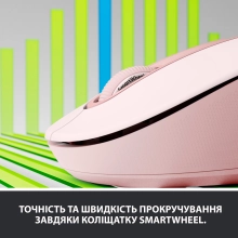 Купити Миша Logitech Signature M650 L Wireless Mouse rose BT (910-006237) - фото 2