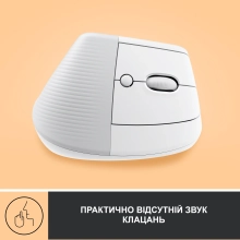 Купить Мышь Logitech Lift Vertical Ergonomic Mouse off-white/pale-gaey 2.4GHZ/BT (910-006475) - фото 5