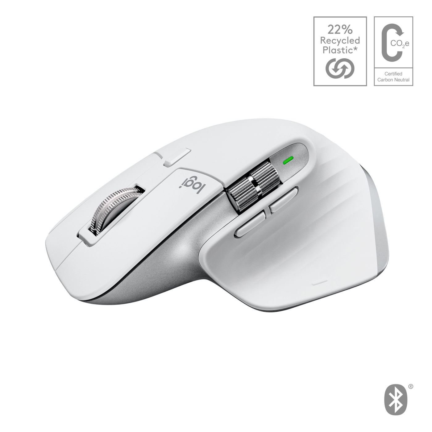 Купити Миша Logitech MX Master 3S For Mac Performance Wireless Mouse pale-gaey BT (910-006572) - фото 1