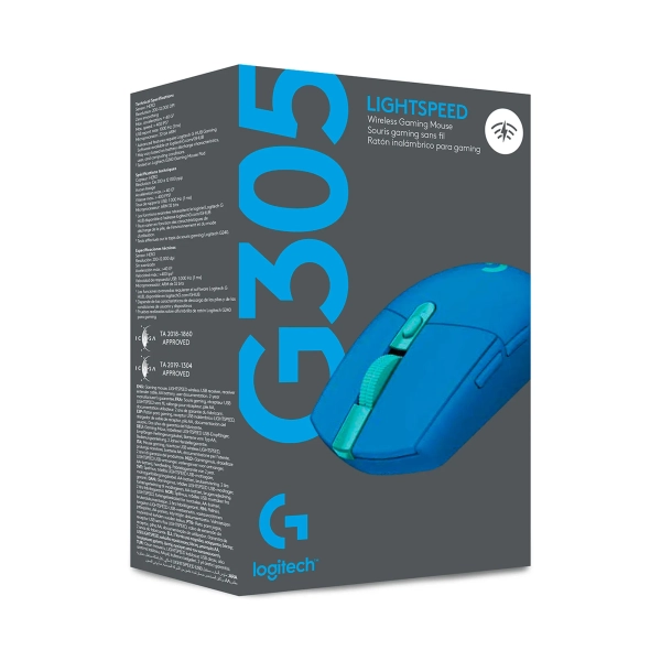Купить Мышь Logitech G305 Lightspeed Wireless Blue (910-006014) - фото 2