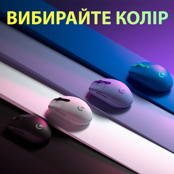 Купити Миша Logitech G305 Lightspeed Wireless Lilac (910-006022) - фото 9