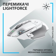 Купити Миша Logitech G502 X Lightspeed Wireless White (910-006189) - фото 2