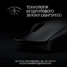 Купити Миша Logitech G Pro Wireless Black (910-005272) - фото 4
