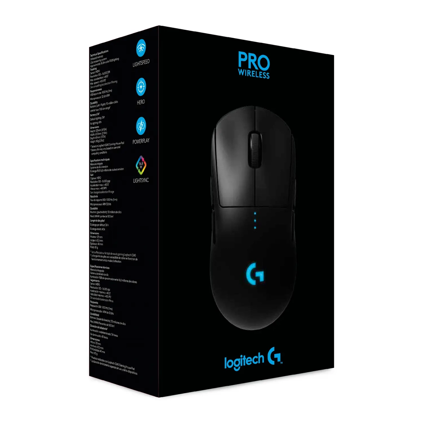 Купить Мышь Logitech G Pro Wireless Black (910-005272) - фото 8