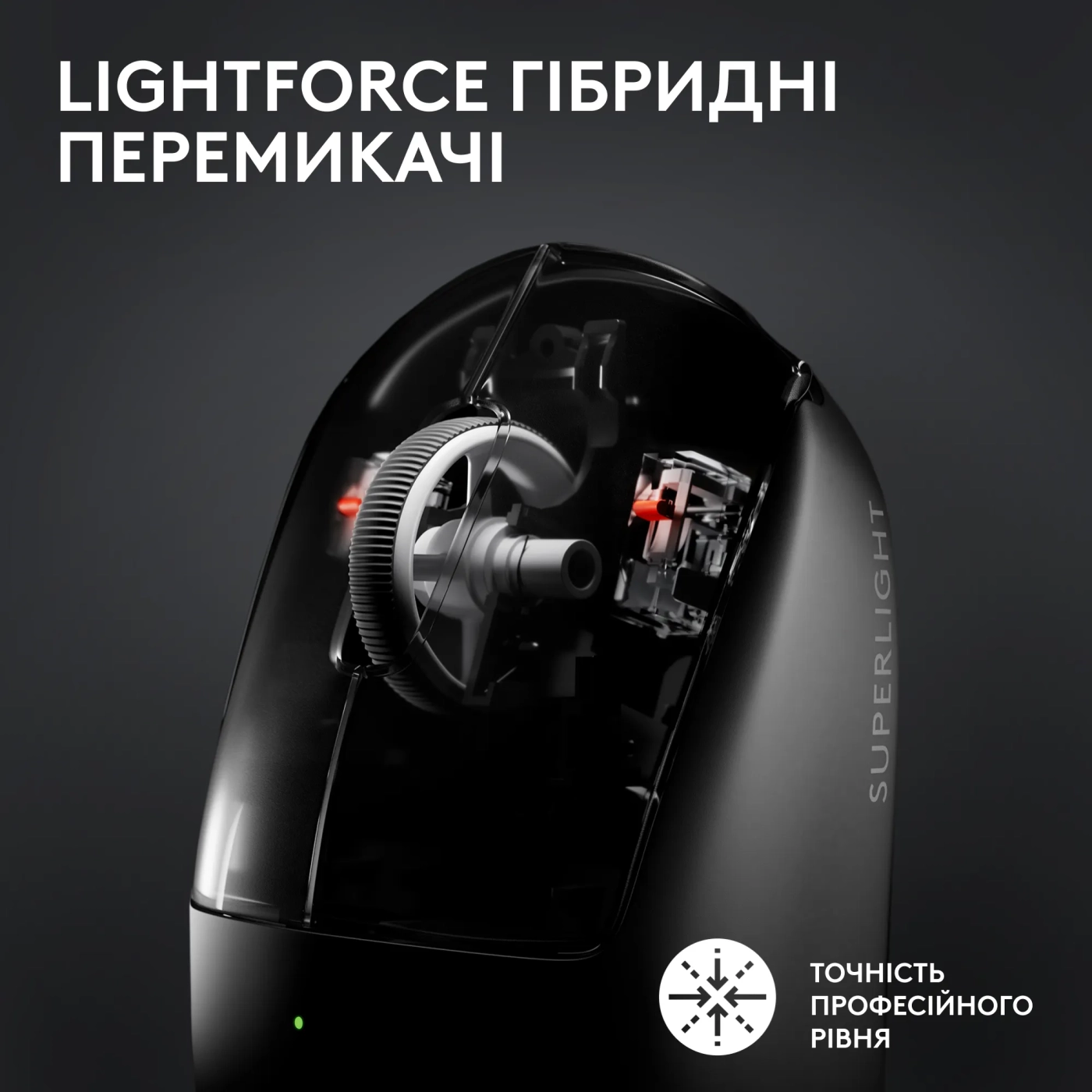 Купить Мышь Logitech G Pro X Superlight 2 Lightspeed Wireless Black (910-006630) - фото 3