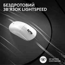 Купити Миша Logitech G Pro X Superlight 2 Lightspeed Wireless White (910-006638) - фото 6