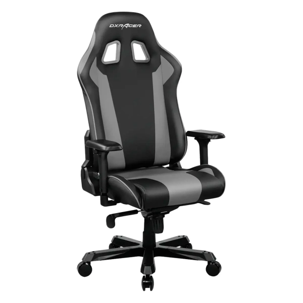 Купить Кресло для геймеров DXRacer King Black-Grey (GC-K99-NG-A3-01-NVF) - фото 2